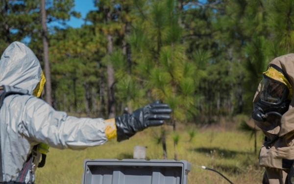 Decontamination line