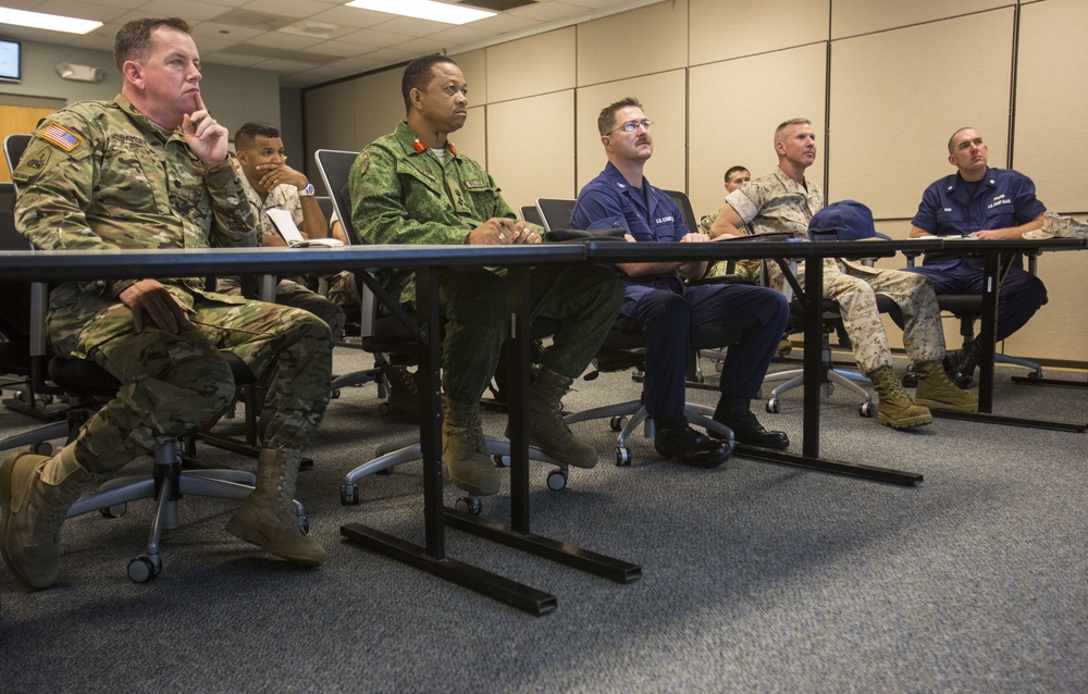 Belize Defence Force leaders visit Camp Lejeune