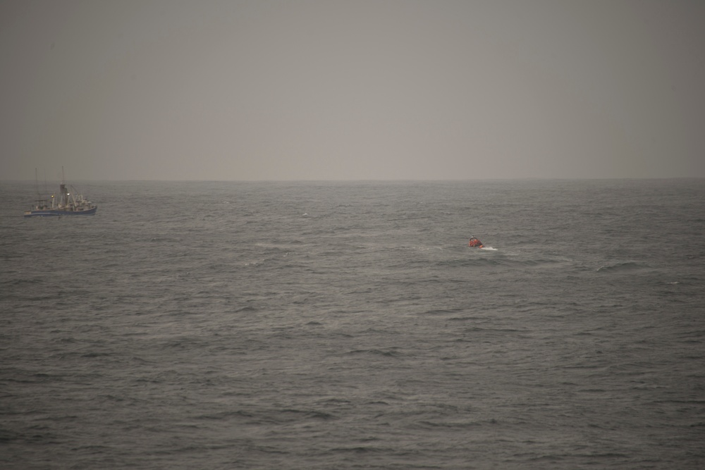 Coast Guard Cutter Midgett LMR boardings