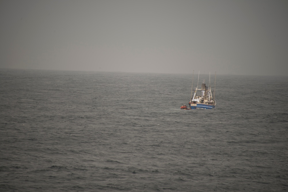 Coast Guard Cutter Midgett LMR boardings