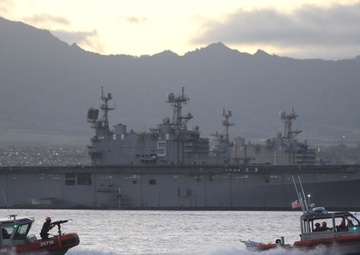 Coast Guard Station Honolulu tactical small boat training