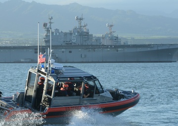 Coast Guard Station Honolulu tactical small boat training