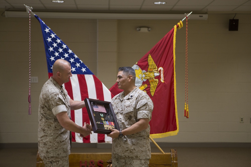 Gunnery Sgt. Jeffrey S. Ames Retirement