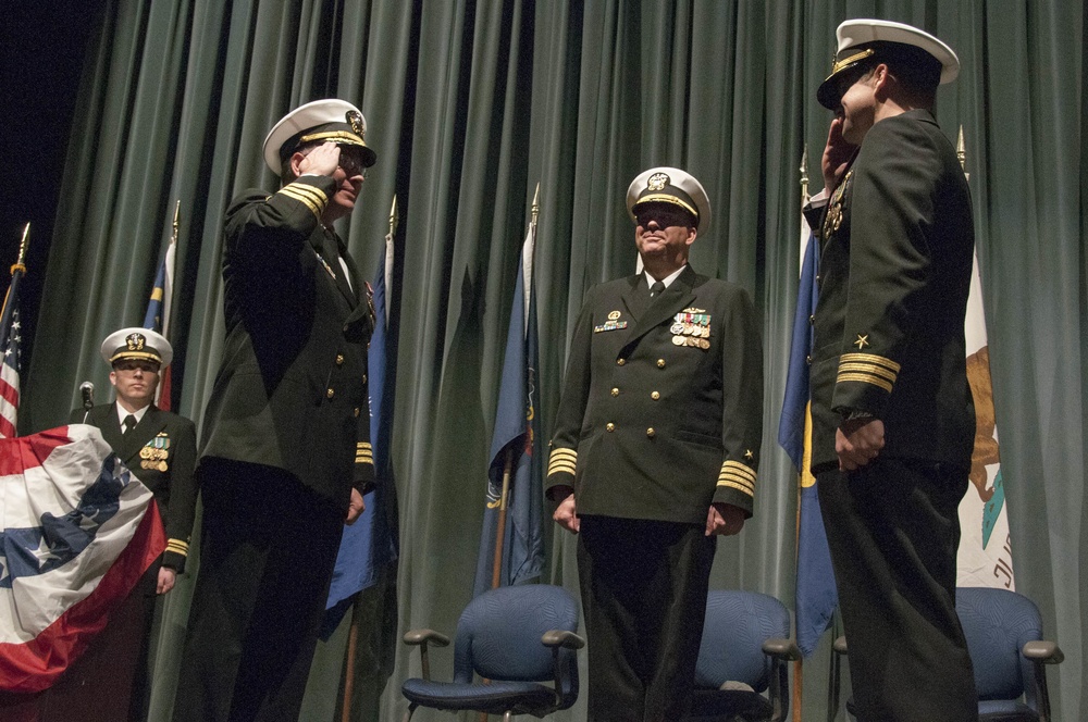 Henry M. Jackson’s Blue Crew welcomes a new commanding officer