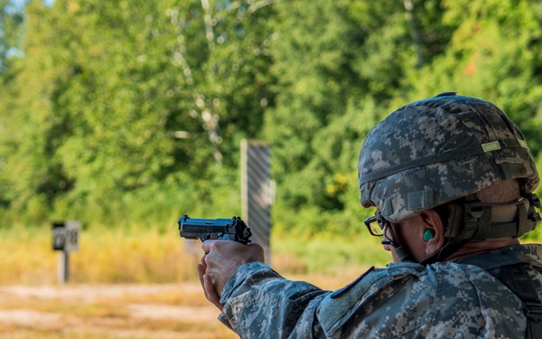 The Army Public Health Center conducts August 2015 qualifying range