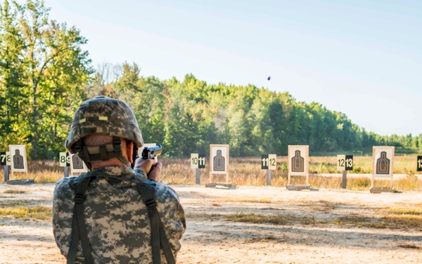 The Army Public Health Center conducts August 2015 qualifying range
