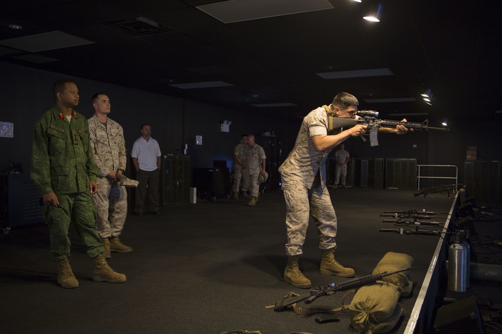 Belize Defence Force visits School of Infantry-East