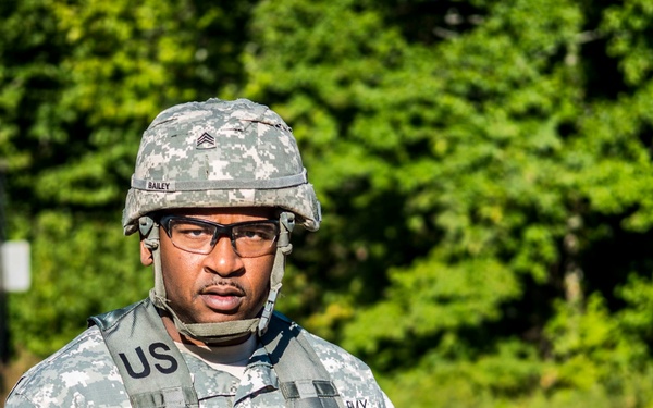 The Army Public Health Center conducts August 2015 qualifying range