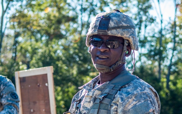 The Army Public Health Center conducts August 2015 qualifying range