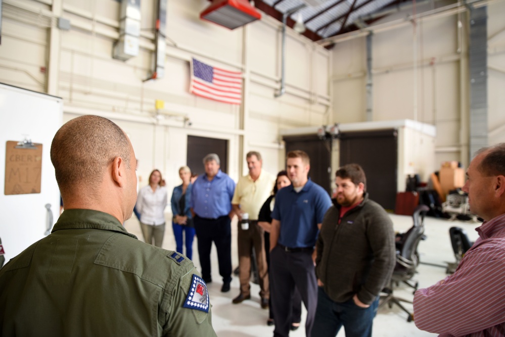 Business by Referral Chamber of Commerce tours 188th Wing