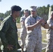 Belize Defence Force visits School of Infantry-East