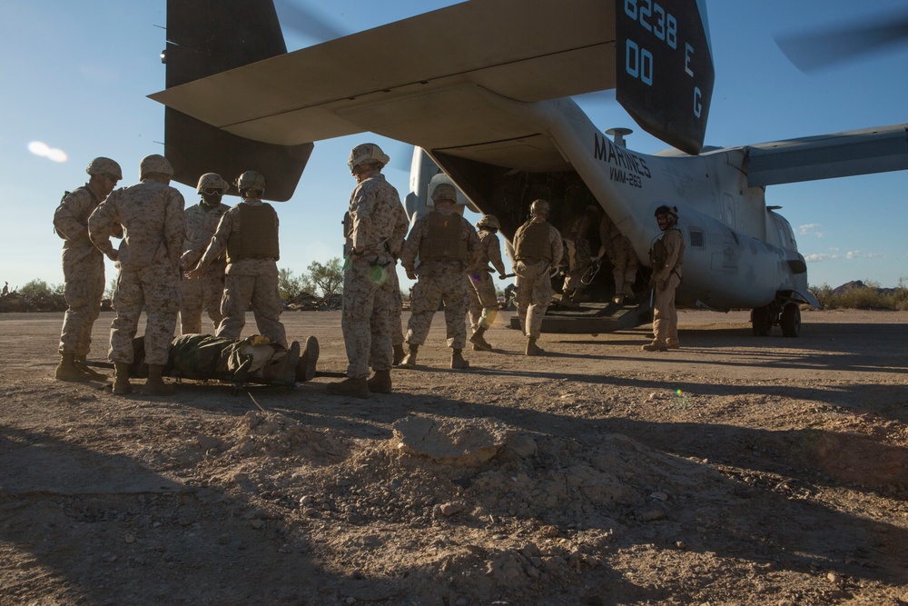 Casualty Evacuation Exercise