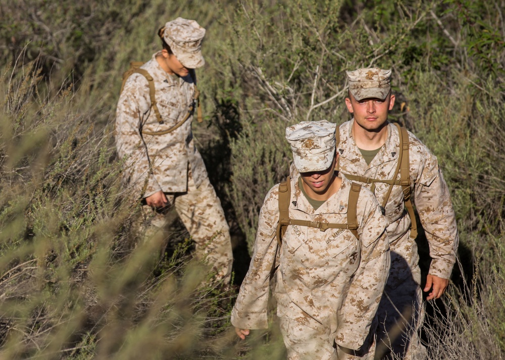 NCOs find their way at CLB-1 Corporals Course