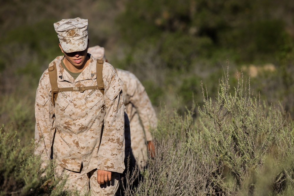 NCOs find their way at CLB-1 Corporals Course
