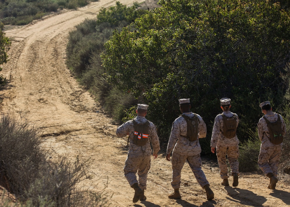 NCOs find their way at CLB-1 Corporals Course