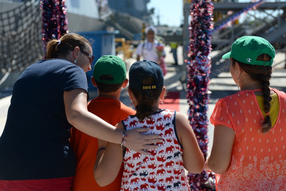 USS Preble returns to Hawaii following independent deployment