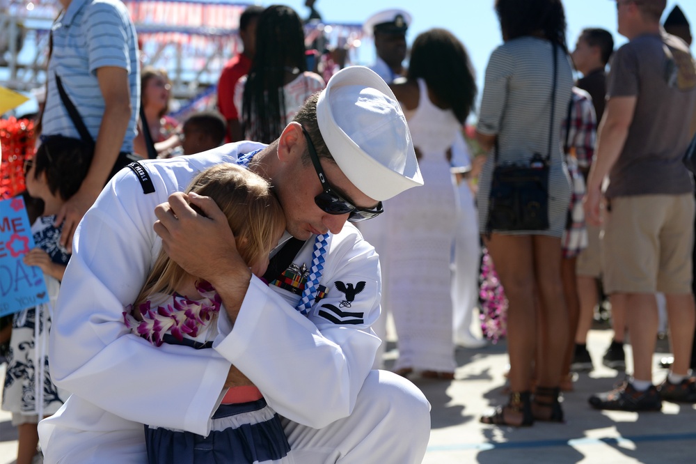 USS Preble returns to Hawaii following independent deployment