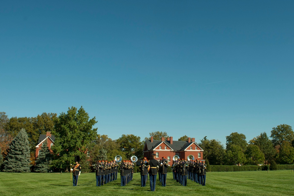 Secretary of defense hosts farewell ceremony for Army Secretary John McHugh