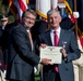 Secretary of defense hosts farewell ceremony for Army Secretary John McHugh