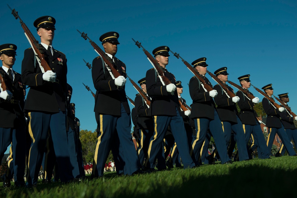 Secretary of defense hosts farewell ceremony for Army Secretary John McHugh