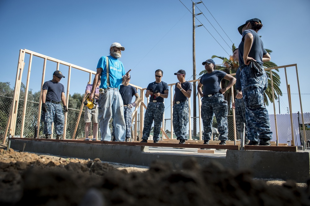 Habitat for Humanity volunteer project