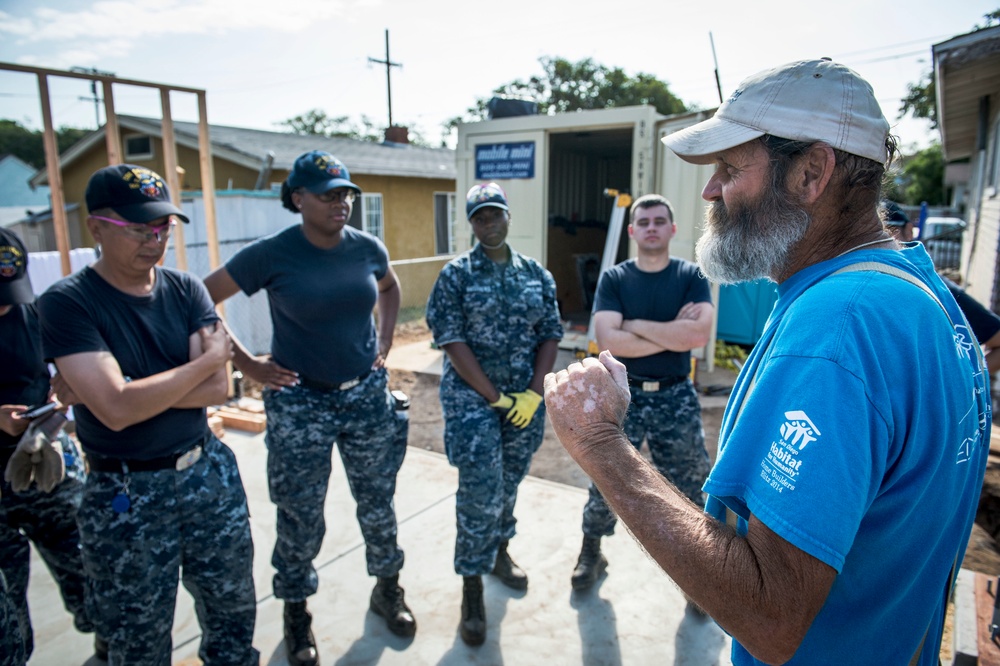 Habitat for Humanity volunteer project