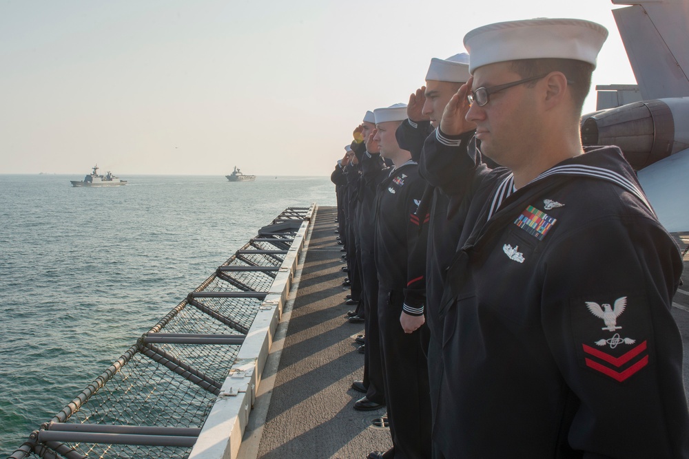 USS Ronald Reagan operations