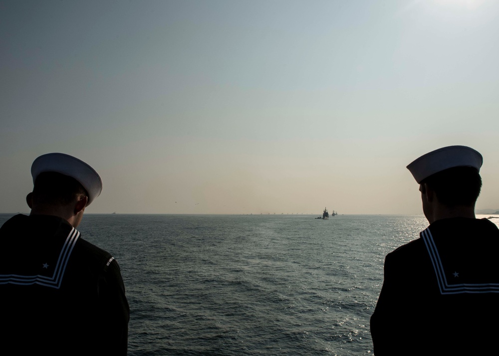 USS Ronald Reagan operations