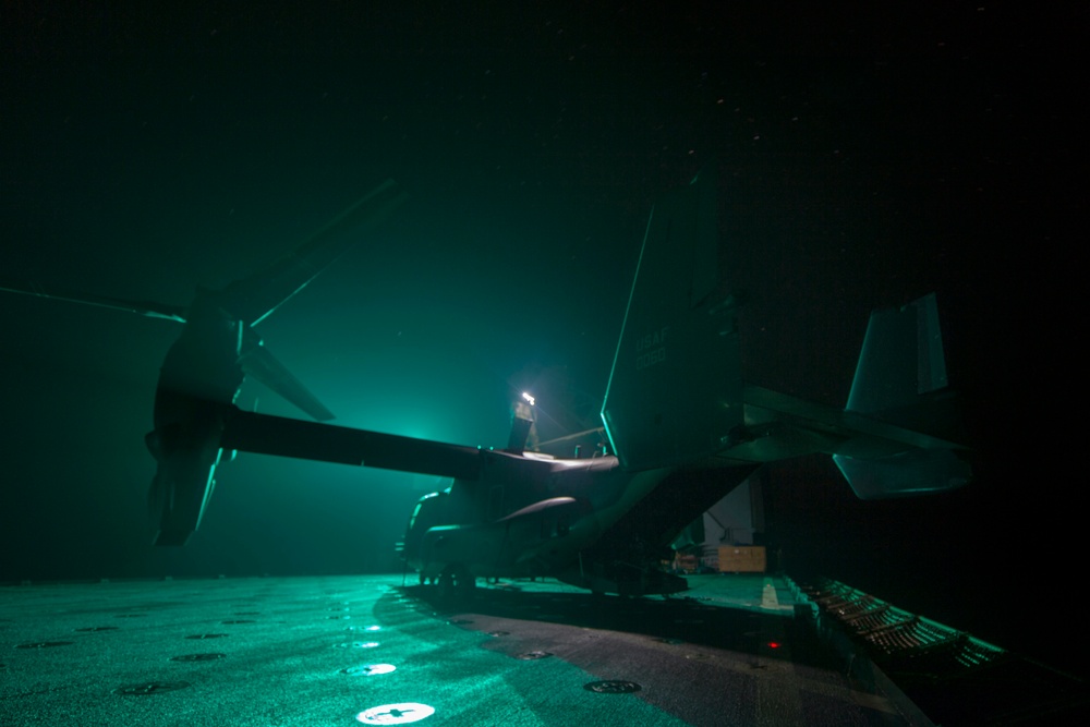 USS Rushmore operations