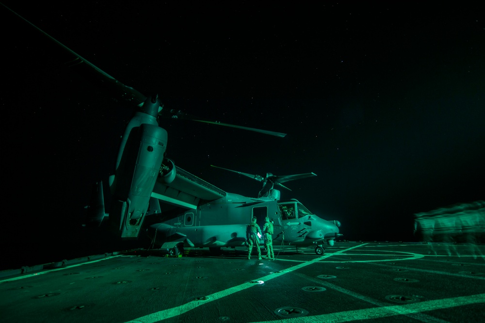 USS Rushmore operations