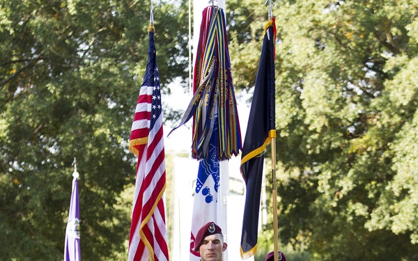 Fort Bragg-based Army Reserve two-star command changes senior enlisted Soldier