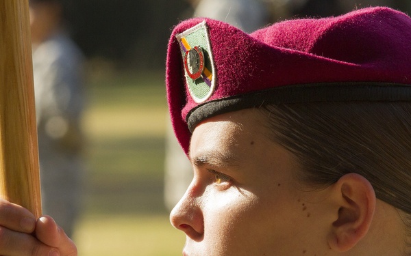 Fort Bragg-based Army Reserve two-star command changes senior enlisted Soldier