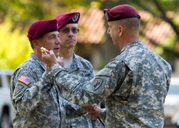 Fort Bragg-based Army Reserve two-star command changes senior enlisted Soldier