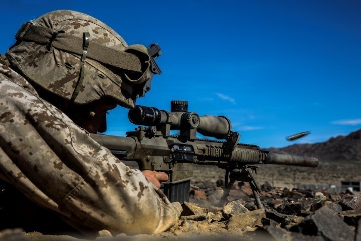 1/8 snipers conduct marksmanship assessment at ITX 1-16