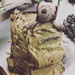 Combat teddy bear takes on Bayonet Thrust