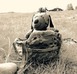 Combat teddy bear takes on Bayonet Thrust