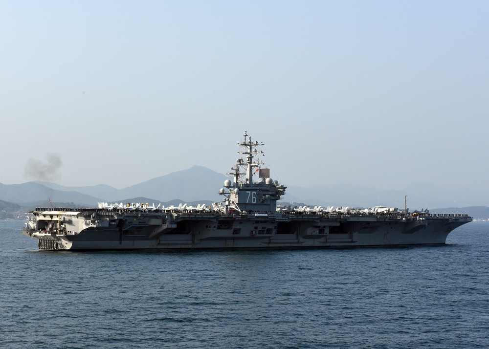 USS Ronald Reagan to conduct exercise with Republic of Korea Navy