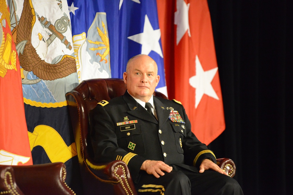 Retirement ceremony for Lt. Gen. Hogg