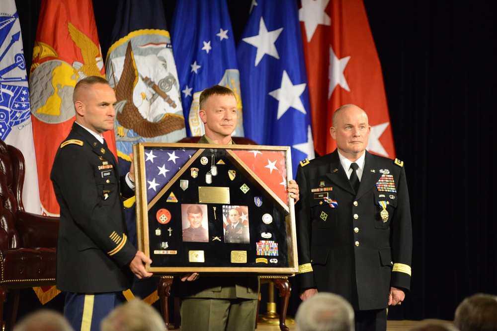 Retirement ceremony for Lt. Gen. Hogg