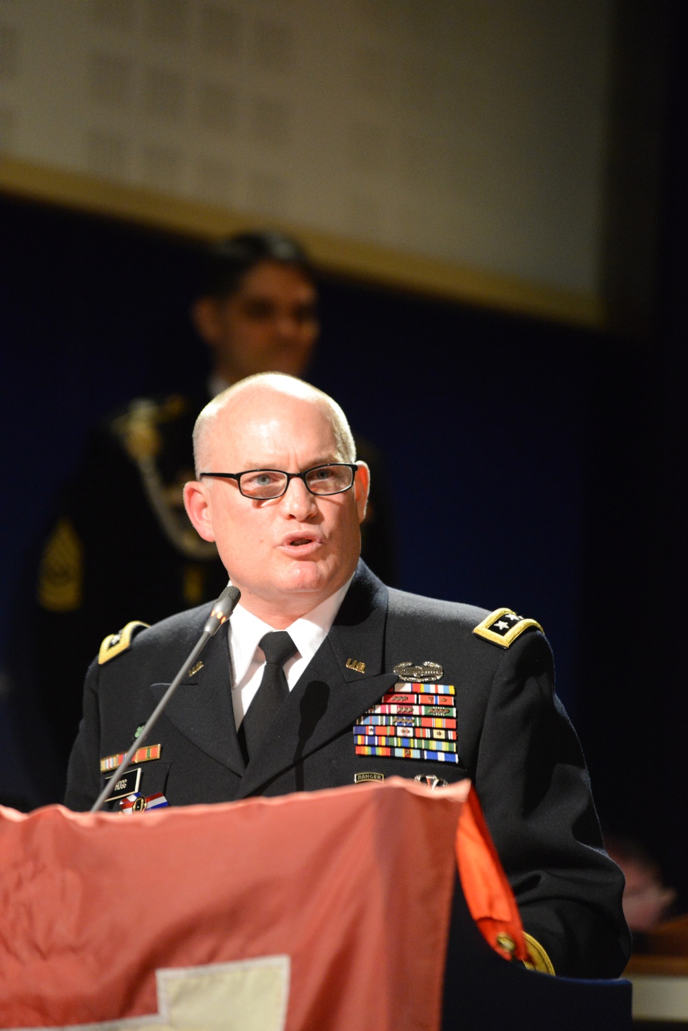 Retirement ceremony for Lt. Gen. Hogg