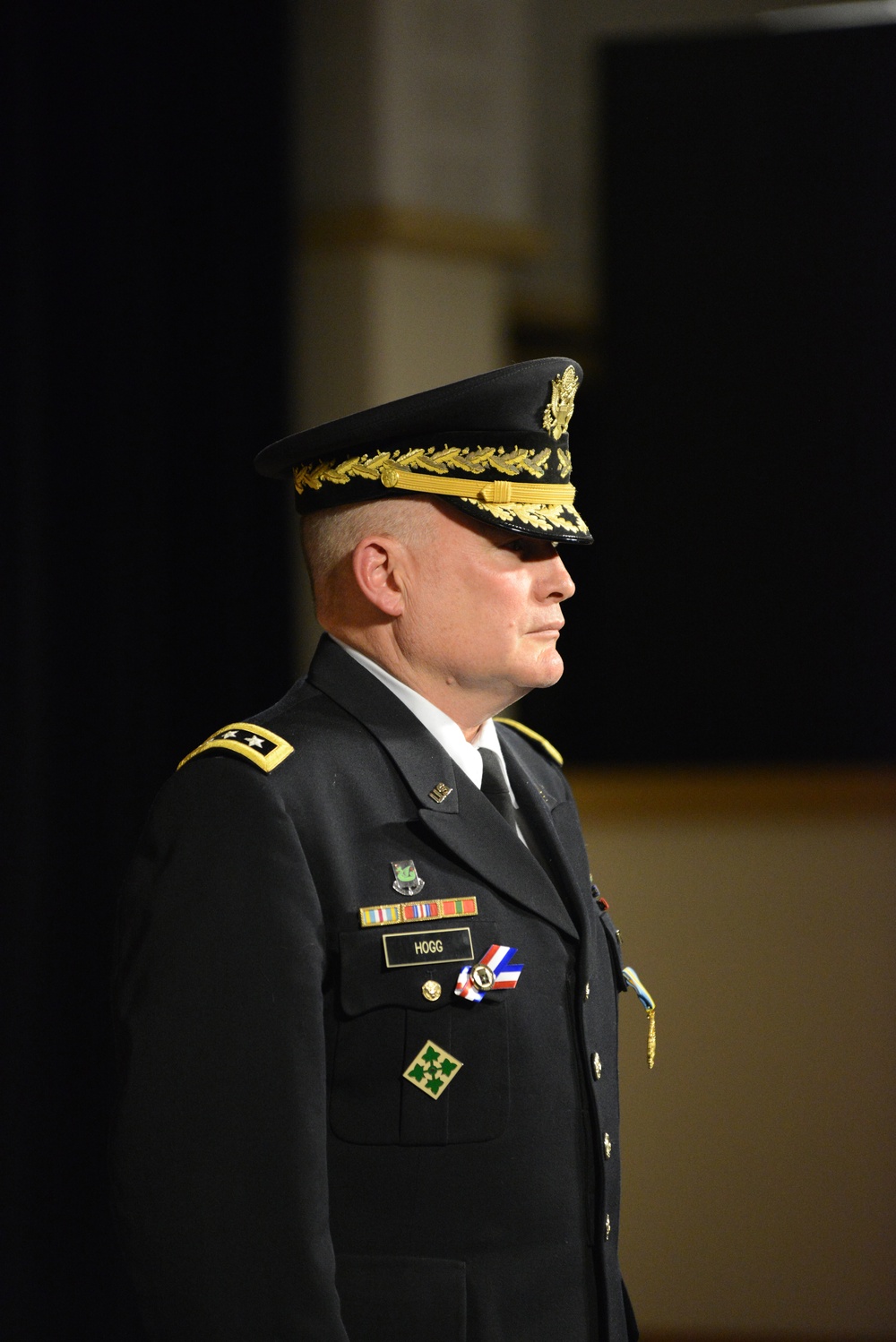 Retirement ceremony for Lt. Gen. Hogg