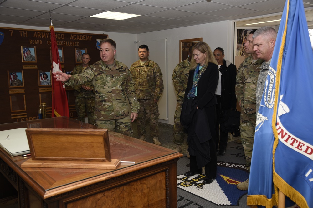 Rwanda ambassador tours US Army Europe’s training facilities