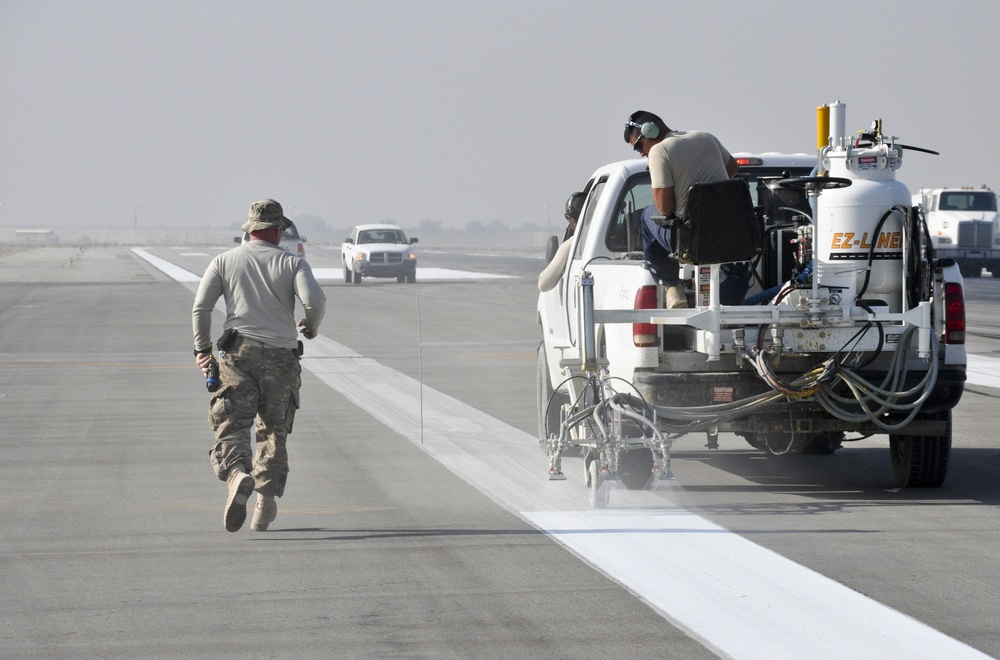 Civil Engineer teams come together to maintain runway, ensure combat airpower