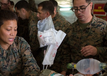 Shock trauma platoon increases readiness during Blue Chromite