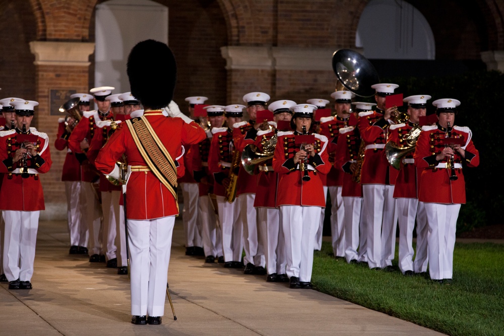 Evening parade