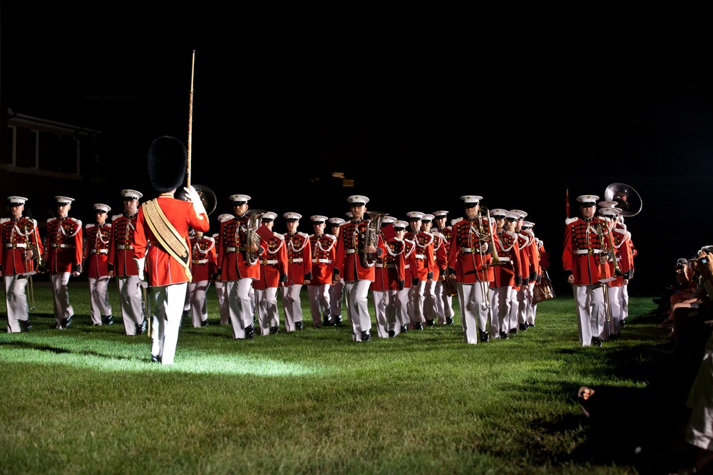 Evening parade