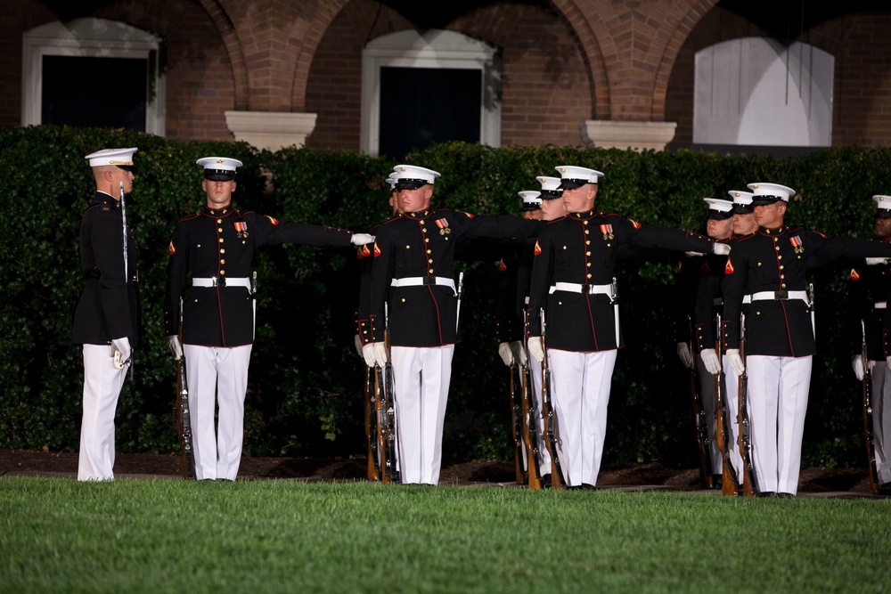 Evening parade