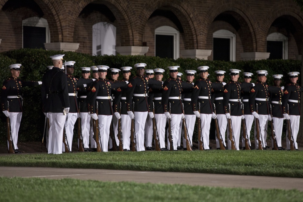 Evening parade