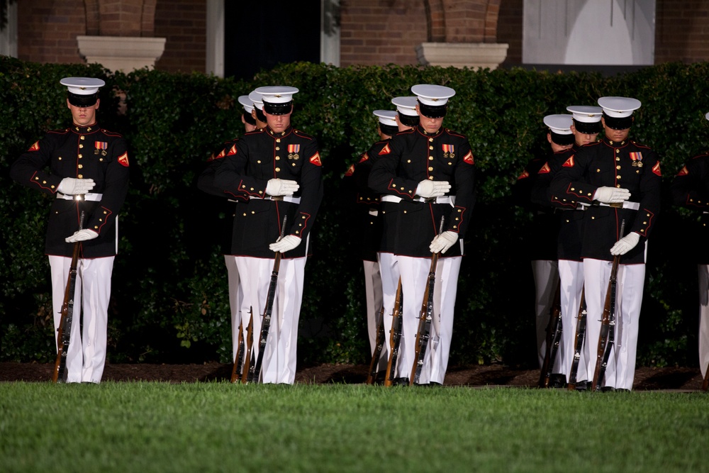 Evening parade