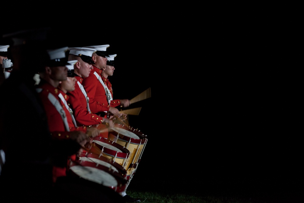 Evening parade